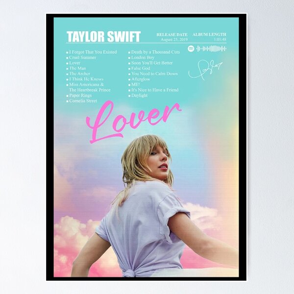 Poster FOLKLORE Era – Taylor Swift – Loja Pop Scene