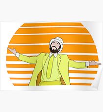 Retro Sunny Design Poster