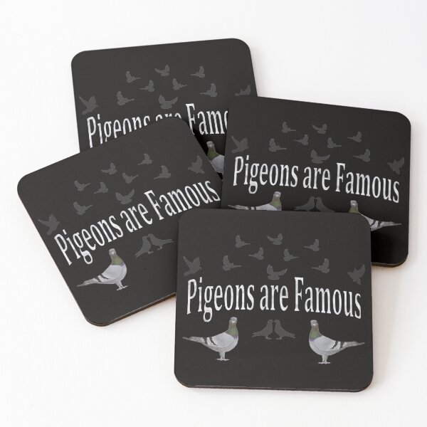 Item preview, Pigeons are Famous designed and sold by KC Morcom.