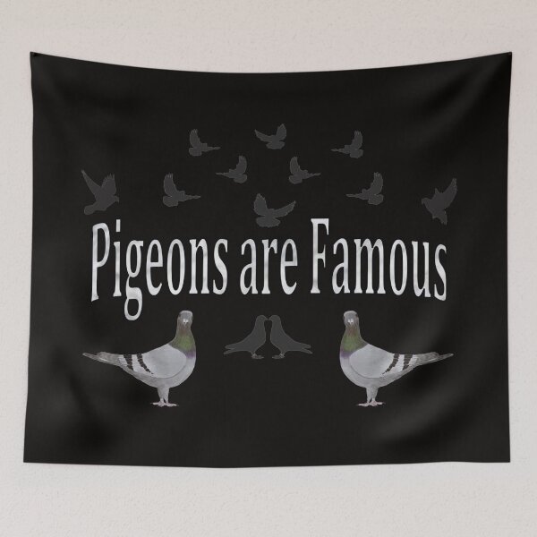 Item preview, Pigeons are Famous designed and sold by KC Morcom.