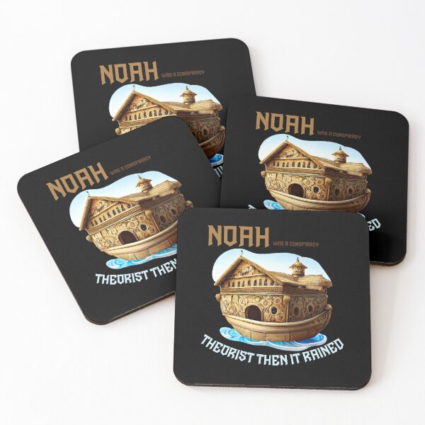 Item preview, Noah was a conspiracy theorist then it rained designed and sold by ArtFeverShop.