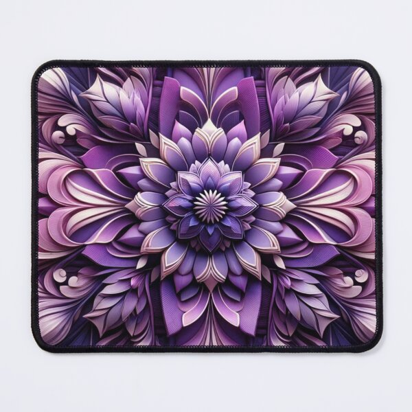 Item preview, Elegant Abstract Purple Pearl Floral Artwork designed and sold by mymagicstoreus.