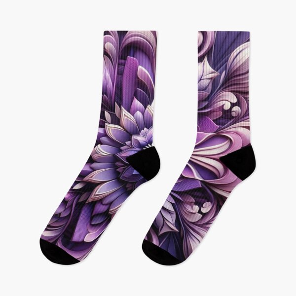 Item preview,  Elegant Abstract Purple Pearl Floral Artwork designed and sold by mymagicstoreus.