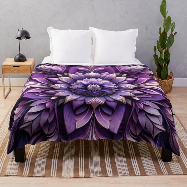 Item preview,  Elegant Abstract Purple Pearl Floral Artwork designed and sold by mymagicstoreus.