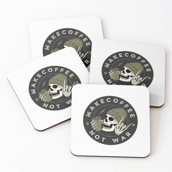 Item preview, Make Coffee not war designed and sold by Funwaytrend.
