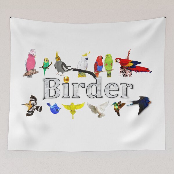 Item preview, Bird Loving Birder designed and sold by KC Morcom.