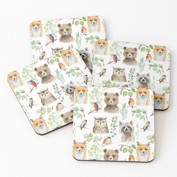 Item preview, Forest animals designed and sold by tapilipa.