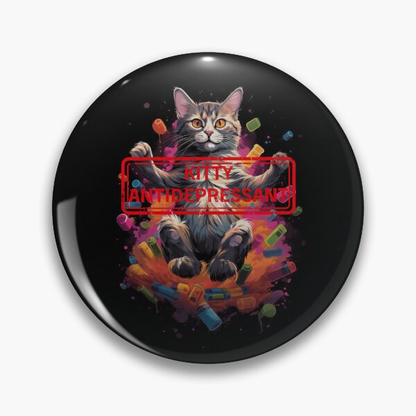 Item preview, Kitty Antidepressant designed and sold by MG-MagicGallery.