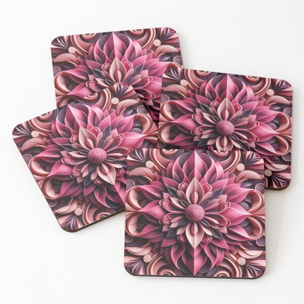 Item preview,   Elegant Abstract Pink Petal Floral Artwork designed and sold by mymagicstoreus.