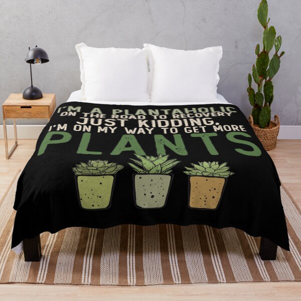 Item preview, I'm a Plantaholic - Plant Lover designed and sold by LazyCaat.