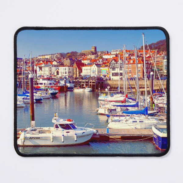 Item preview, Scarborough Harbour Golden Hour designed and sold by Alisonchambers2.