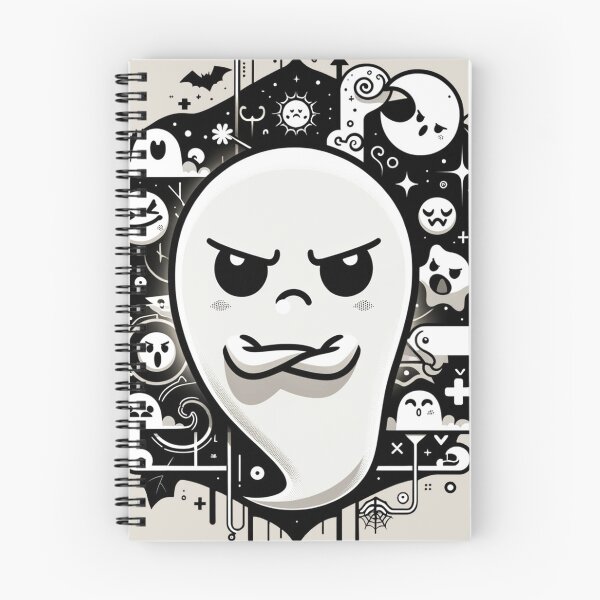 Item preview, Judgy ghost designed and sold by StrangeBrownies.