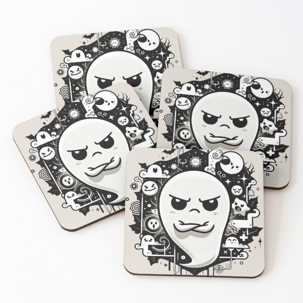 Item preview, Judgy ghost designed and sold by StrangeBrownies.