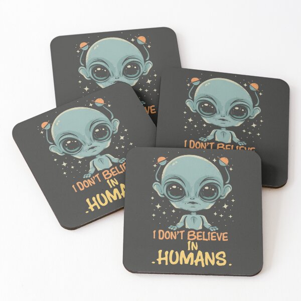 Item preview, I don't believe in humans designed and sold by PrintPaloza.