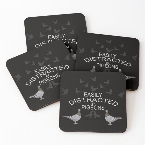 Item preview, Easily Distracted by Pigeons designed and sold by KC Morcom.