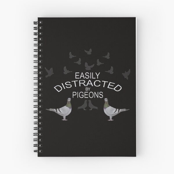 Item preview, Easily Distracted by Pigeons designed and sold by KC Morcom.