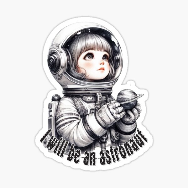 Astronaut Sticker