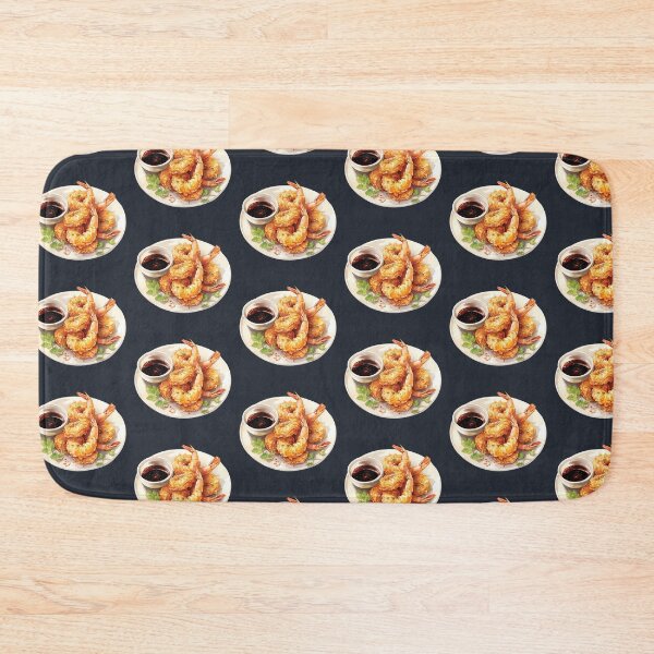 Item preview, Japanese Crispy Shrimp Tempura With Dipping Sauce designed and sold by Alicia Chee.