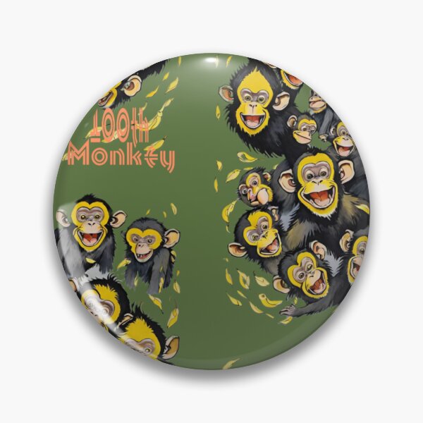 Item preview, 100th Monkey - Peeling Hot designed and sold by Dogstar3c.