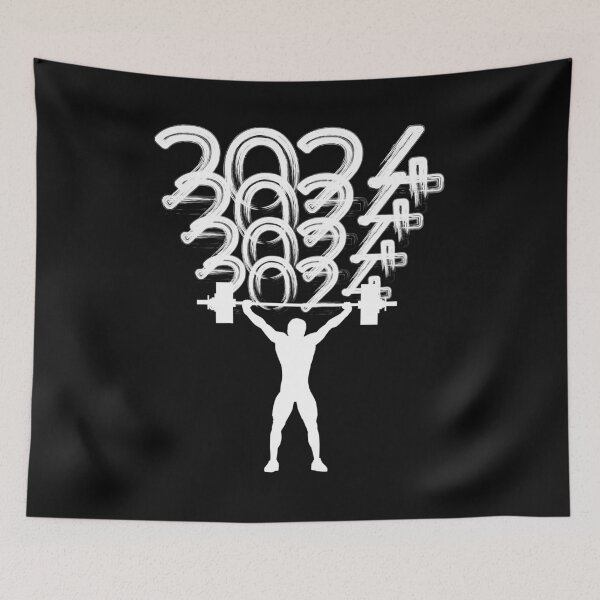 Item preview, Stay Healthy and Fit in New Year 2024 designed and sold by SEVENPRINTS.