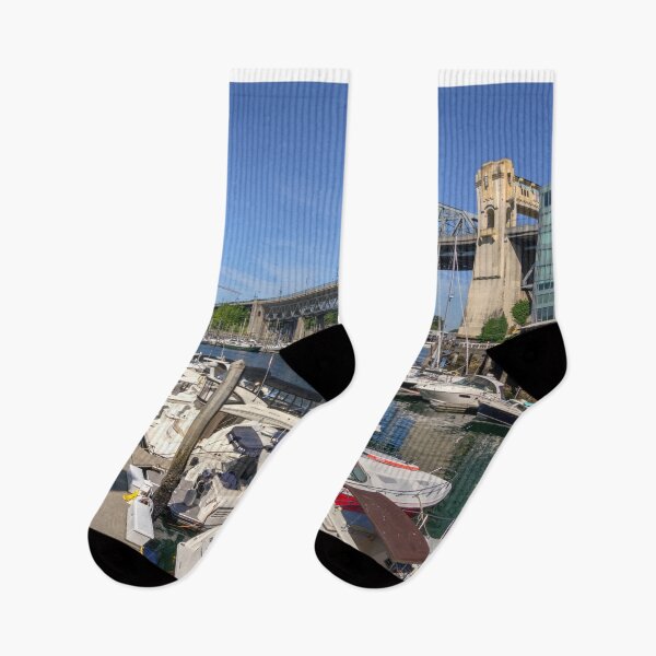 Item preview, Burrard Bridge Marina  designed and sold by hawkie.