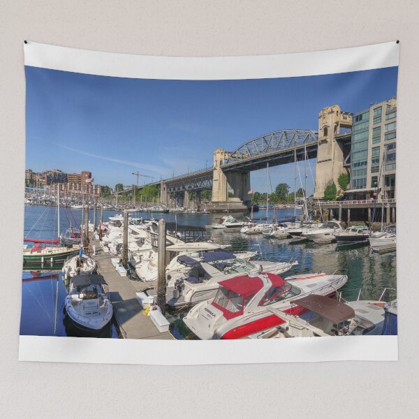 Item preview, Burrard Bridge Marina  designed and sold by hawkie.