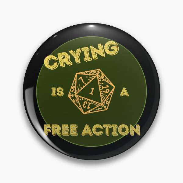 Item preview, Crying is a free action designed and sold by Sus-Snail-Co.