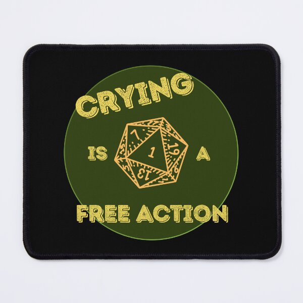 Item preview, Crying is a free action designed and sold by Sus-Snail-Co.