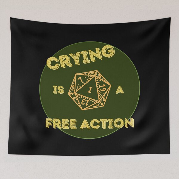Item preview, Crying is a free action designed and sold by Sus-Snail-Co.