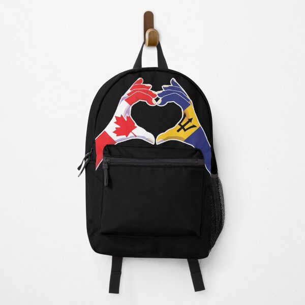 Item preview, Barbados Barbadian Canadian Canada Love Heart Peace designed and sold by FlagX.
