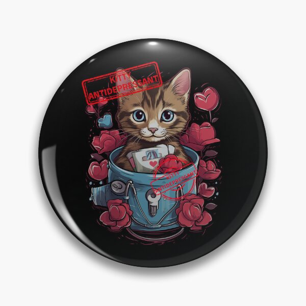 Item preview, Kitty Antidepressant designed and sold by MG-MagicGallery.