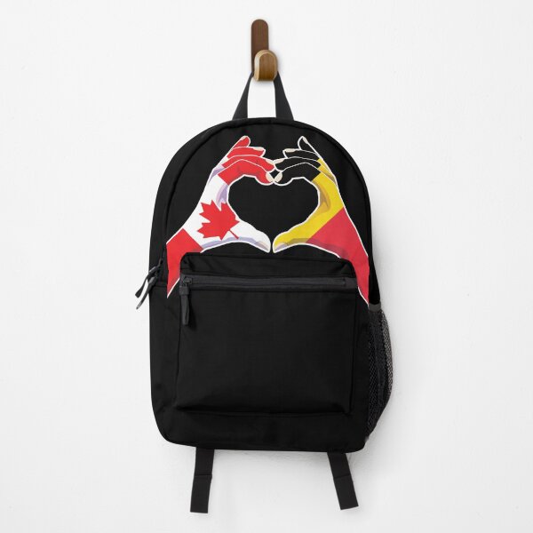 Item preview, Belgium Belgian Canadian Canada Love Heart Peace designed and sold by FlagX.
