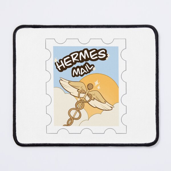 Item preview, Hermes mail stamp designed and sold by Drawingsnake.