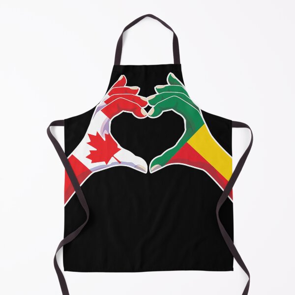 Item preview, Benin Beninese Canada Canadian Love Heart Peace designed and sold by FlagX.