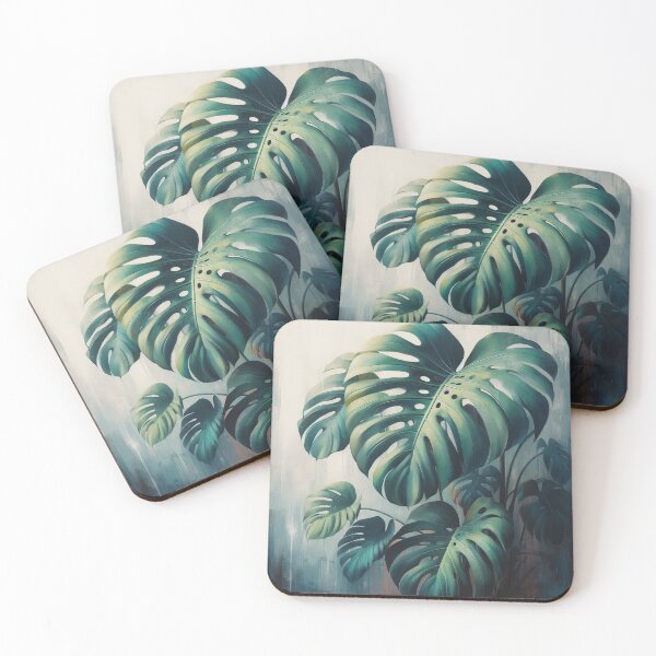 Item preview, Monstera Plant Painting designed and sold by mirimeranucul.