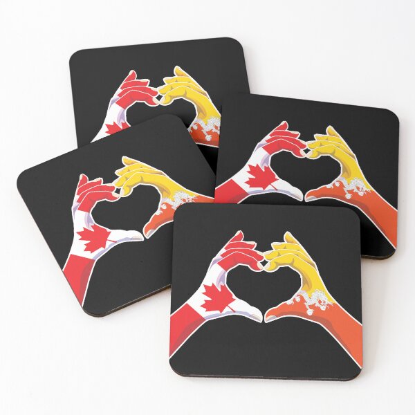 Item preview, Bhutan Bhutanese Canadian Canada Love Heart Peace designed and sold by FlagX.