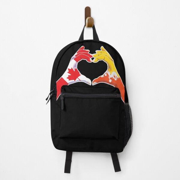 Item preview, Bhutan Bhutanese Canadian Canada Love Heart Peace designed and sold by FlagX.