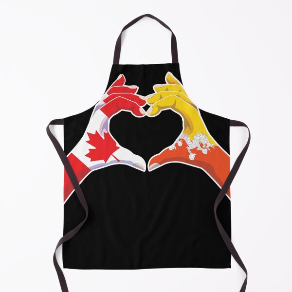 Item preview, Bhutan Bhutanese Canadian Canada Love Heart Peace designed and sold by FlagX.