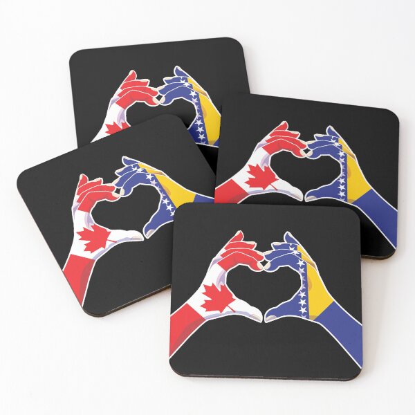 Item preview, Bosnia Bosnian Canadian Canada Love Heart Peace designed and sold by FlagX.