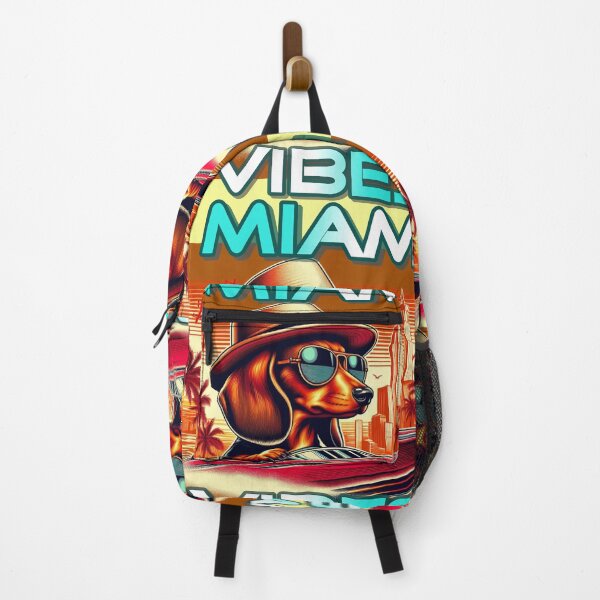 Item preview, Miami Vibes Doggo designed and sold by DesignerDoggo.