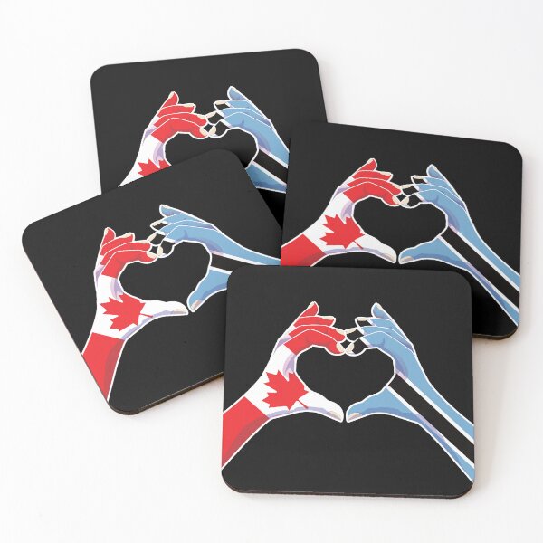 Item preview, Botswana Batswana Canada Canadian Love Heart Peace designed and sold by FlagX.