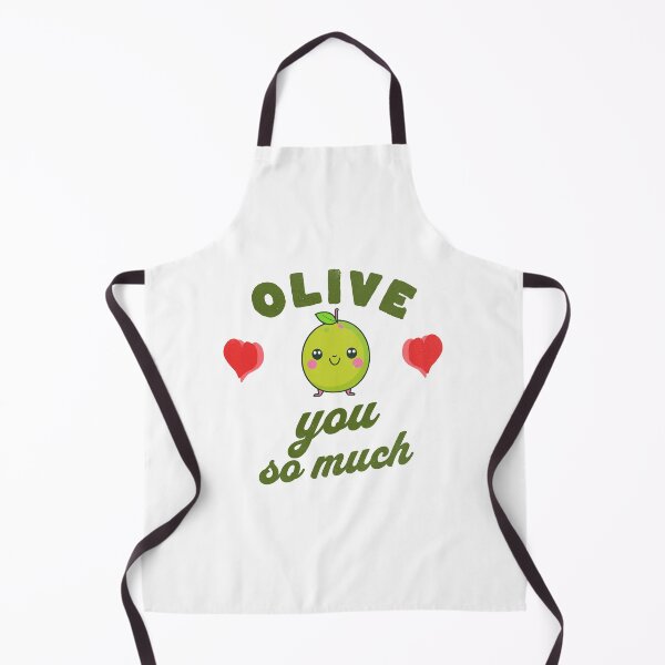 Item preview, Olive You So Much Valentine designed and sold by retrorascal.