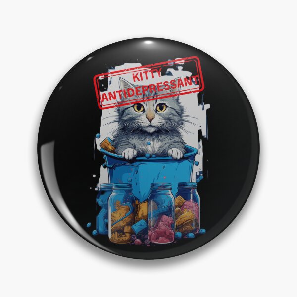 Item preview, Kitty Antidepressant designed and sold by MG-MagicGallery.