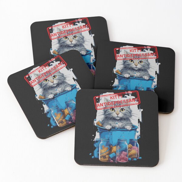 Item preview, Kitty Antidepressant designed and sold by MG-MagicGallery.
