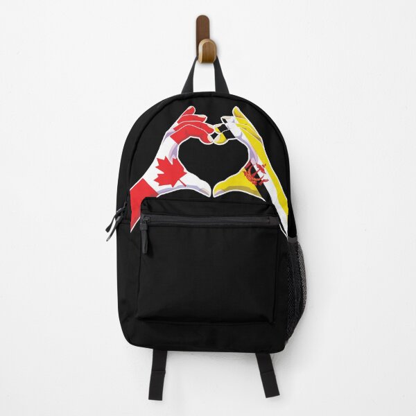 Item preview, Brunei Bruneian Canadian Canada Love Heart Peace designed and sold by FlagX.