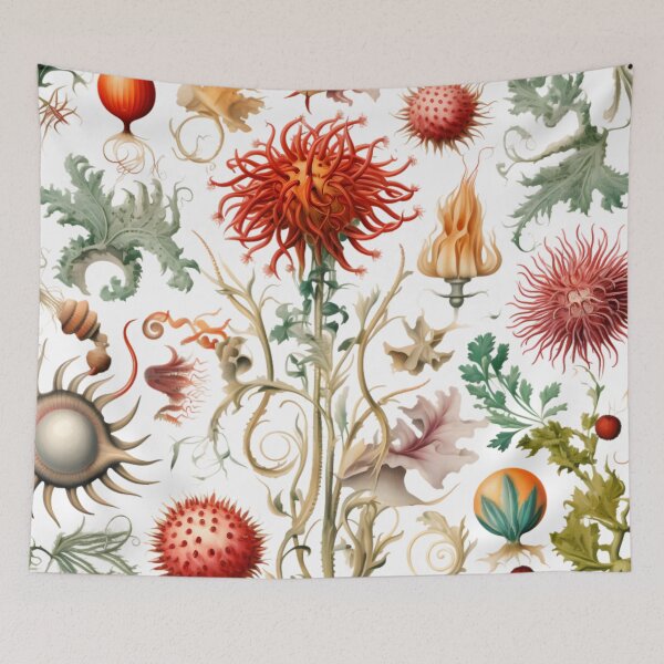 Item preview, My Secret Garden I. - Vintage Botanical Flower Illustration designed and sold by CowBonBon.