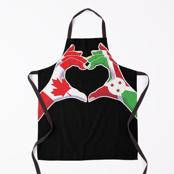 Item preview, Burundi Burundian Canadian Canada Love Heart Peace designed and sold by FlagX.