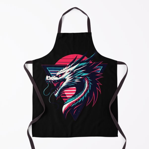 Item preview, Cool Neon Retro dragon magical Creature designed and sold by TomFrontierArt.