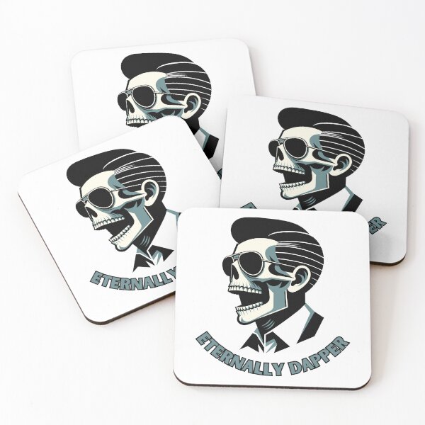 Item preview, ETERNALLY DAPPER SKULL WITH SUNGLASSES designed and sold by snuske01.