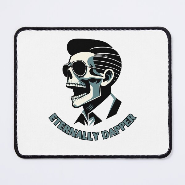 Item preview, ETERNALLY DAPPER SKULL WITH SUNGLASSES designed and sold by snuske01.